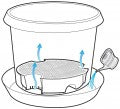 Metro Grower 10 gallon self-watering container, 4 Pack